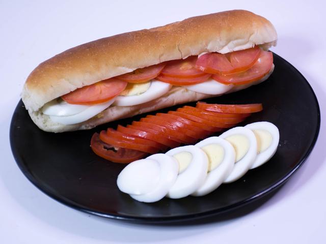 بيض مسلوق
